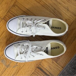 Converse Classic White Canvas Sneakers